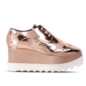Elyse Stella McCartney Rose Gold platform